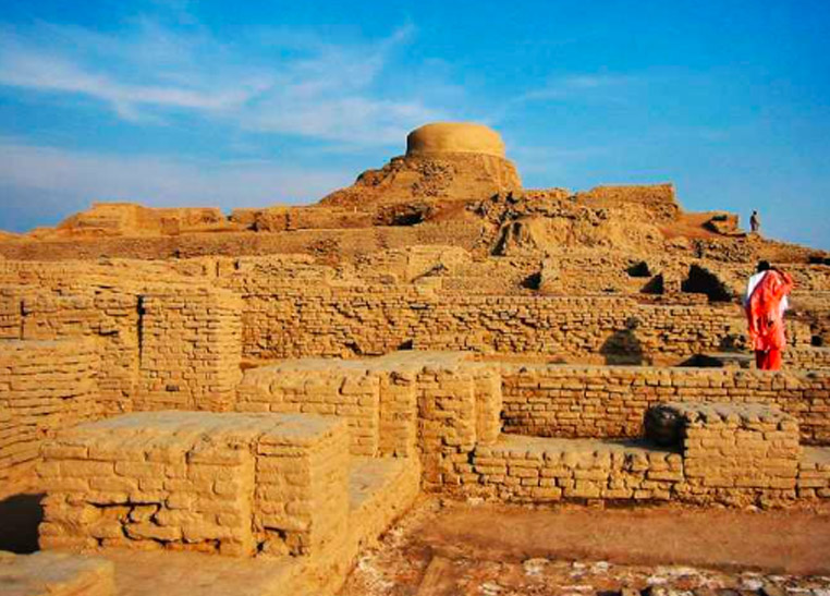 Centuries-Old Mohenjo-Daro Survives Heavy Rainfall