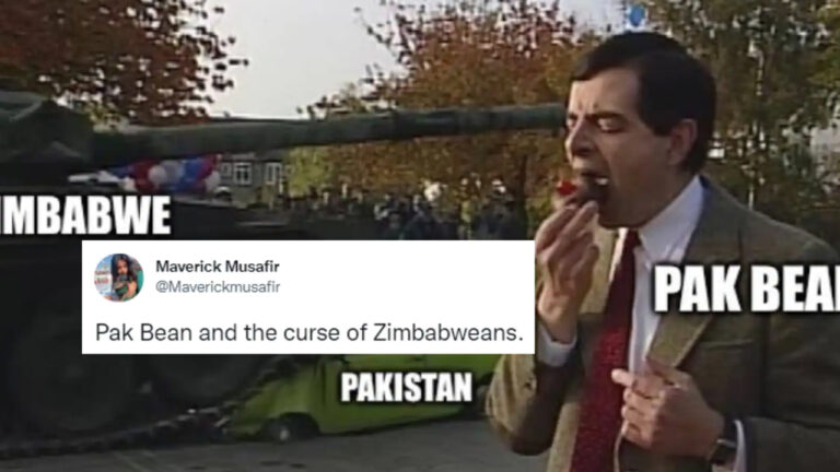 Zimbabwe Beats Pakistan; Revenge for Sending Fake Mr. Bean